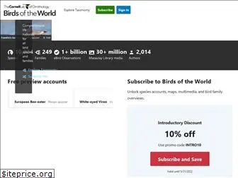 birdsoftheworld.com