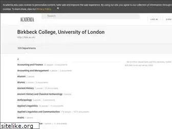 birkbeck.academia.edu
