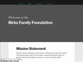 birksfamilyfoundation.ca