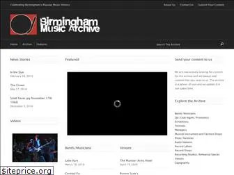 birminghammusicarchive.com