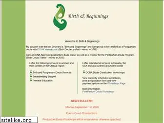 birthandbeginnings.org