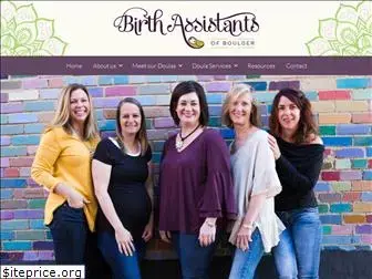 birthassistantsofboulder.com