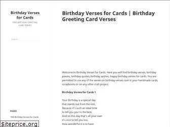 birthday-verses.com