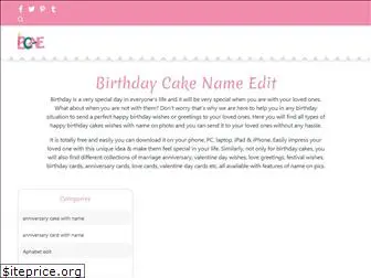 birthdaycakenameedit.com