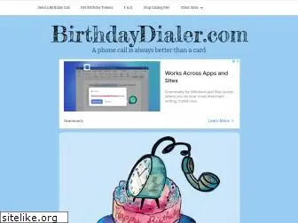 birthdaydialer.com