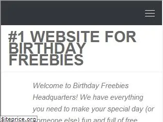 birthdayfreebieshq.com