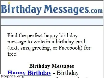 birthdaymessages.com