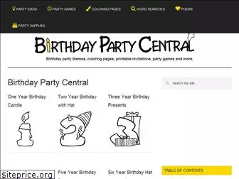 birthdaypartycentral.com