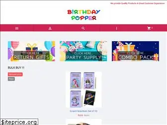 birthdaypopper.com