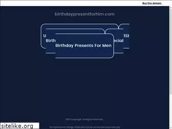 birthdaypresentforhim.com