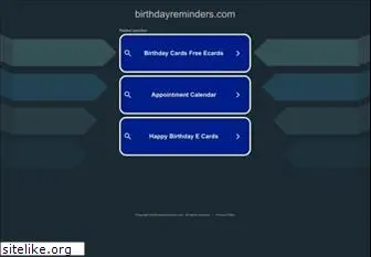 birthdayreminders.com