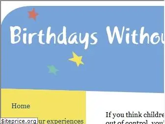 birthdayswithoutpressure.org