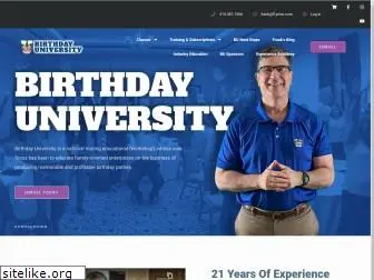 birthdayuniversity.com