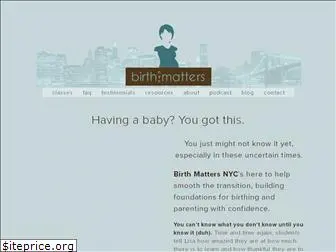 birthmattersnyc.com