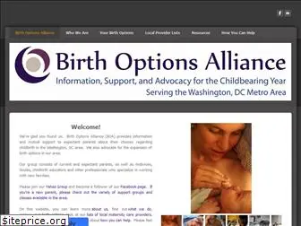birthoptionsalliance.org