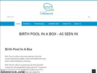 birthpoolinabox.com