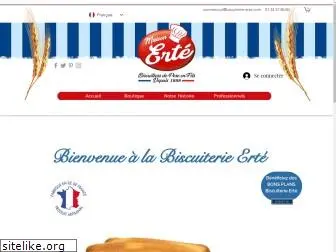 biscuiterie-erte.com