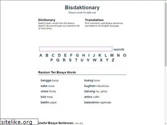 bisdaktionary.com