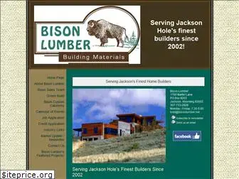 bisonlumber.net