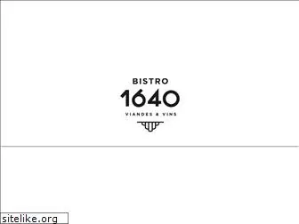bistro1640.com