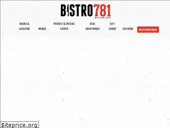 bistro781.com
