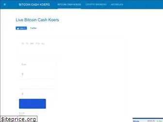 bitcoincashkoers.com