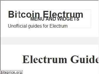 bitcoinelectrum.com