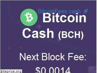 bitcoinfees.cash