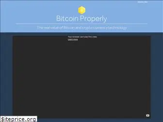 bitcoinproperly.org