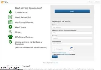 bitcoinsfor.me คลิกโฆษณา, ดูวิดีโอ, ทำ microtasks, ขุด cryptocurrencies  แบบฟรีๆ เว็บไซต์หารายได้ ปี2023