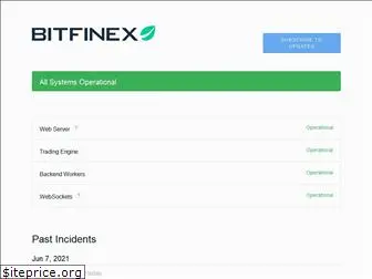 bitfinex.statuspage.io