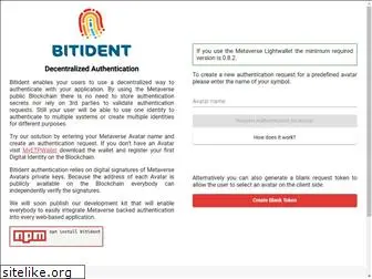 bitident.com