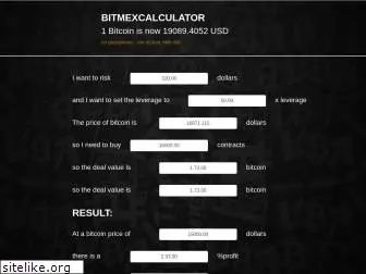 bitmexcalculator.com