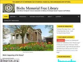 bixbylibrary.org