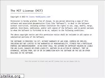 bjeanes.mit-license.org