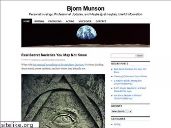 www.bjornmunson.com