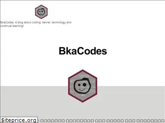 bkacodes.com