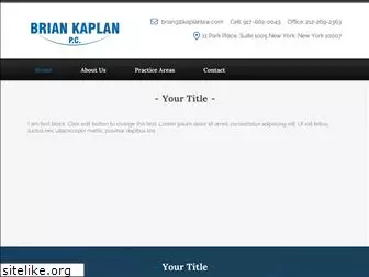 bkaplanlaw.com