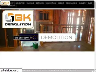 bkdemolitionsacramento.com