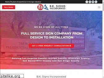 bksigns.com