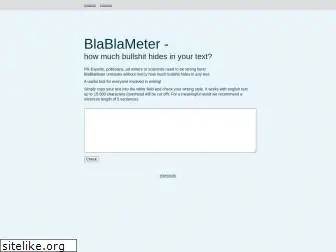 blablameter.com