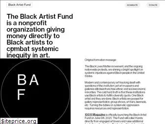 blackartistfund.org