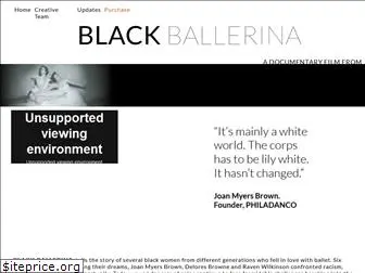 blackballerinadocumentary.org