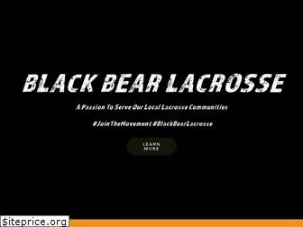 blackbearlacrosse.com