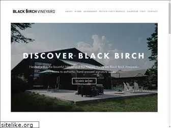 blackbirchvineyard.com