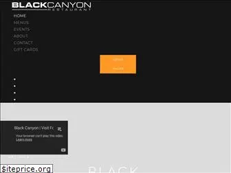 blackcanyonrestaurant.com