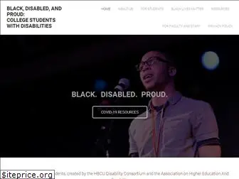 blackdisabledandproud.org