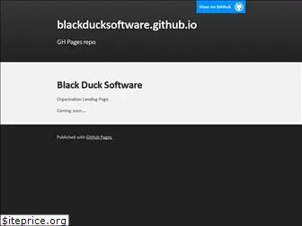 blackducksoftware.github.io