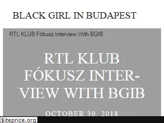 blackgirlinbudapest.com