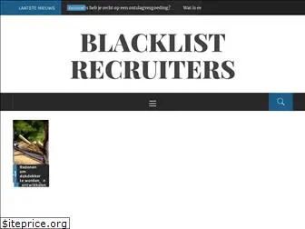 blacklist-recruiters.nl